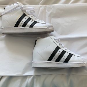 ADIDAS ORIGINALS SUPERSTAR UP WHITE/GOLD WOMEN'S LIFESTYLE SHOES FW0118 Rare